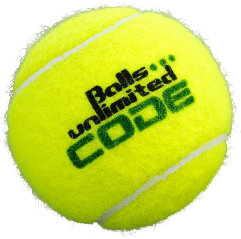 Balls Unlimited Code Green Tennisbälle, drucklos, 60er Beutel Gelb/Gelb